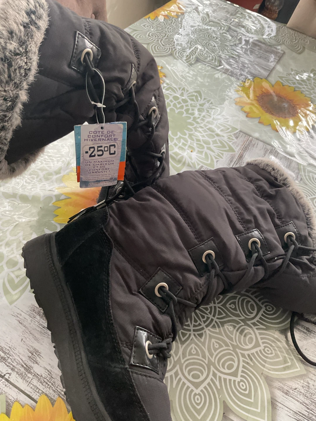 Black Women's Winter Boots