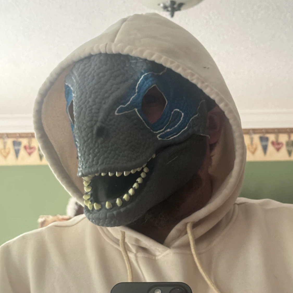 Jurassic World Raptor Mask