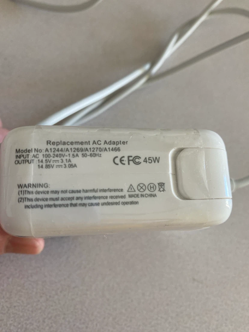 Replacement 45W AC Power Adapter - photo 3