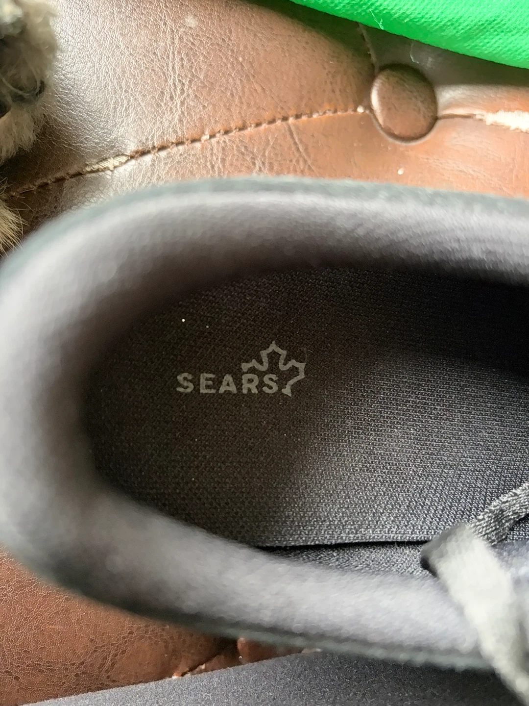 Sears Black Casual Shoes -size 4 - photo 3