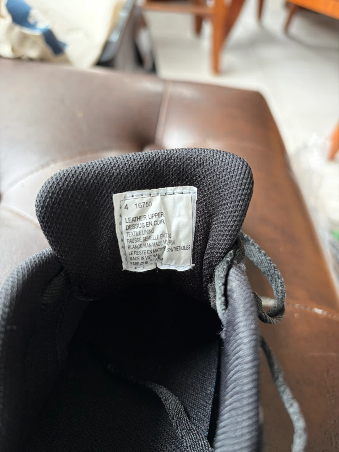Sears Black Casual Shoes -size 4 - photo 4