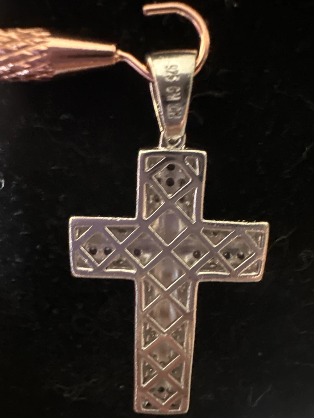 925 Sterling Silver Crucifix Pendant - photo 3