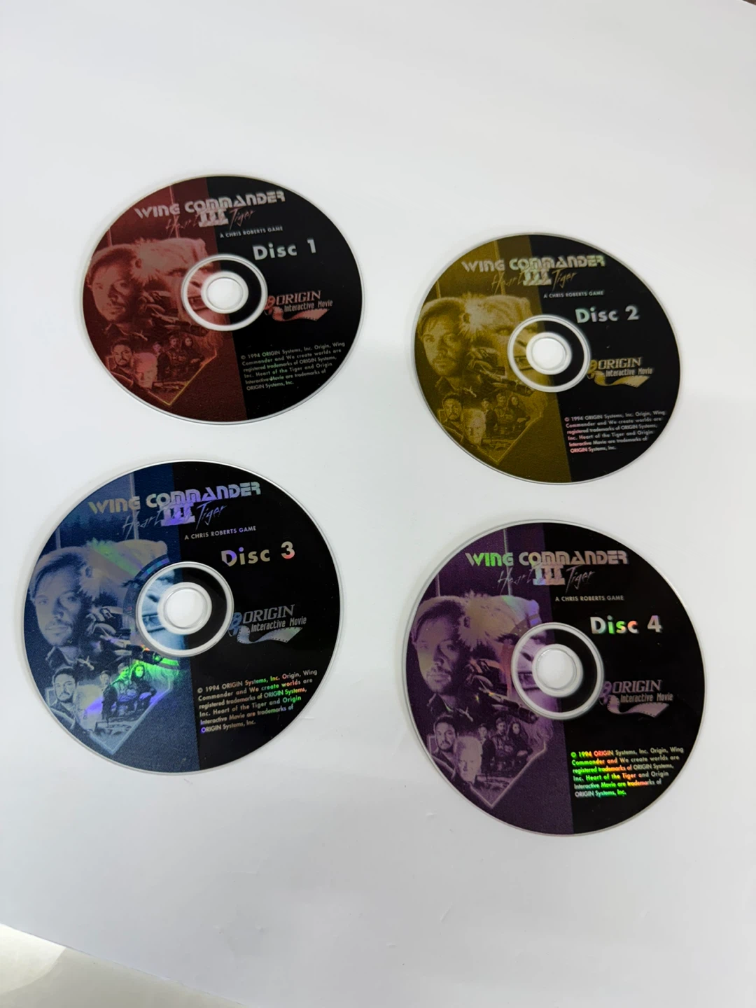 Wing Commander III Heart of the Tiger 4-Disc Set
