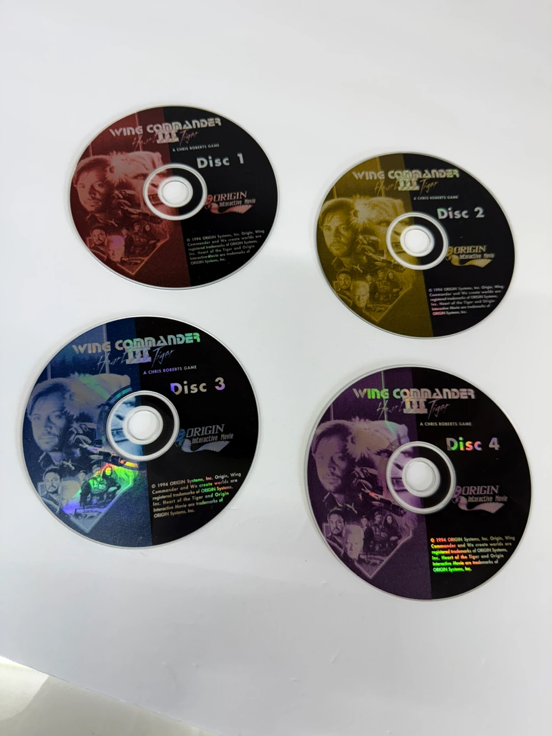 Wing Commander III Heart of the Tiger 4-Disc Set - photo 2