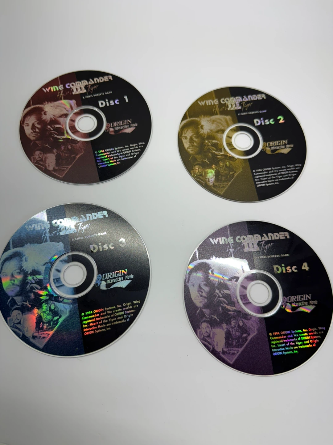 Wing Commander III Heart of the Tiger 4-Disc Set - photo 3