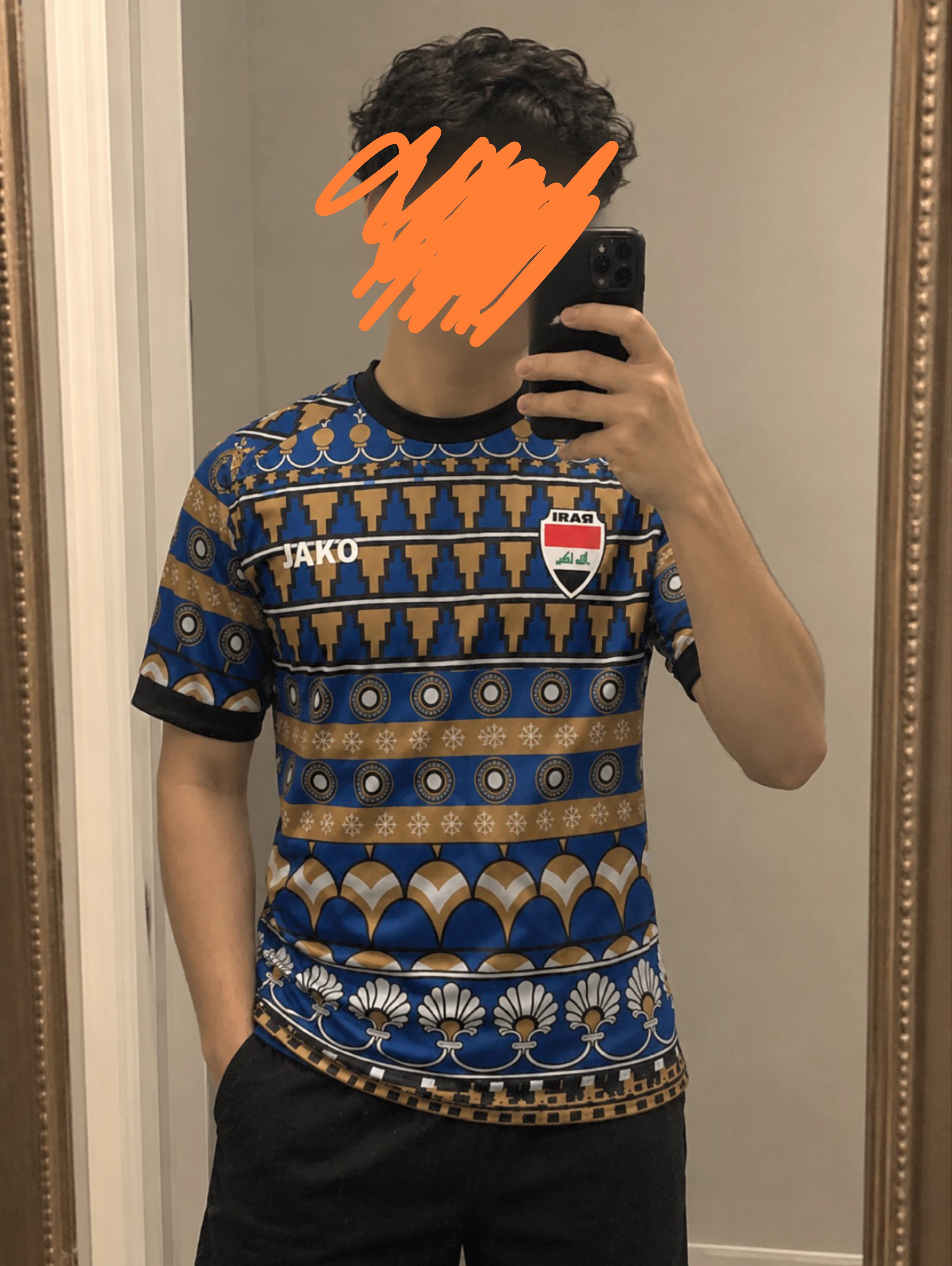 Jako Iraq National Team Soccer Jersey