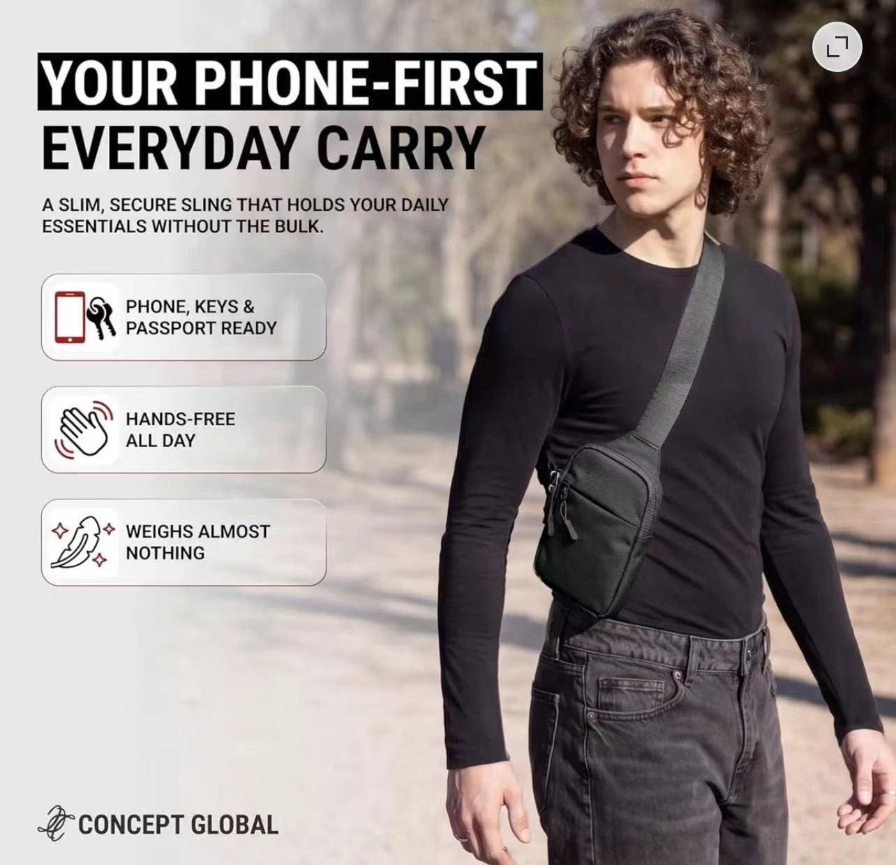 Concept Global 2.0 Everyday Sling Bag - photo 2