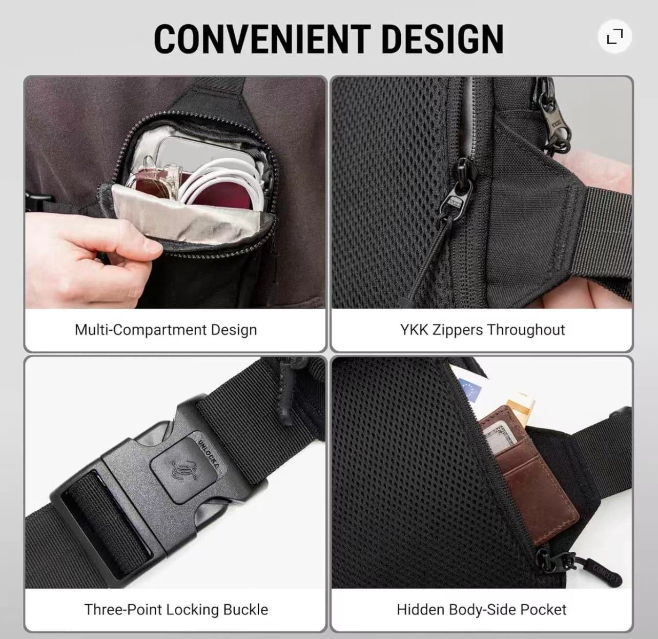 Concept Global 2.0 Everyday Sling Bag - photo 4