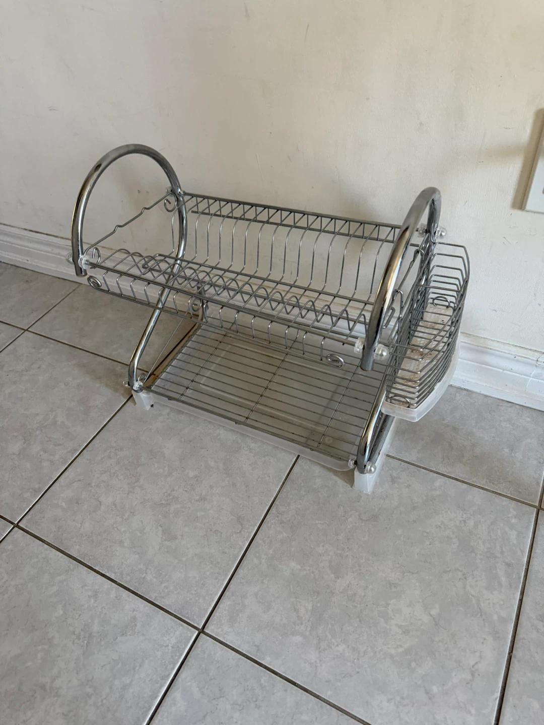 Two-Tier  Dish Drying Rack