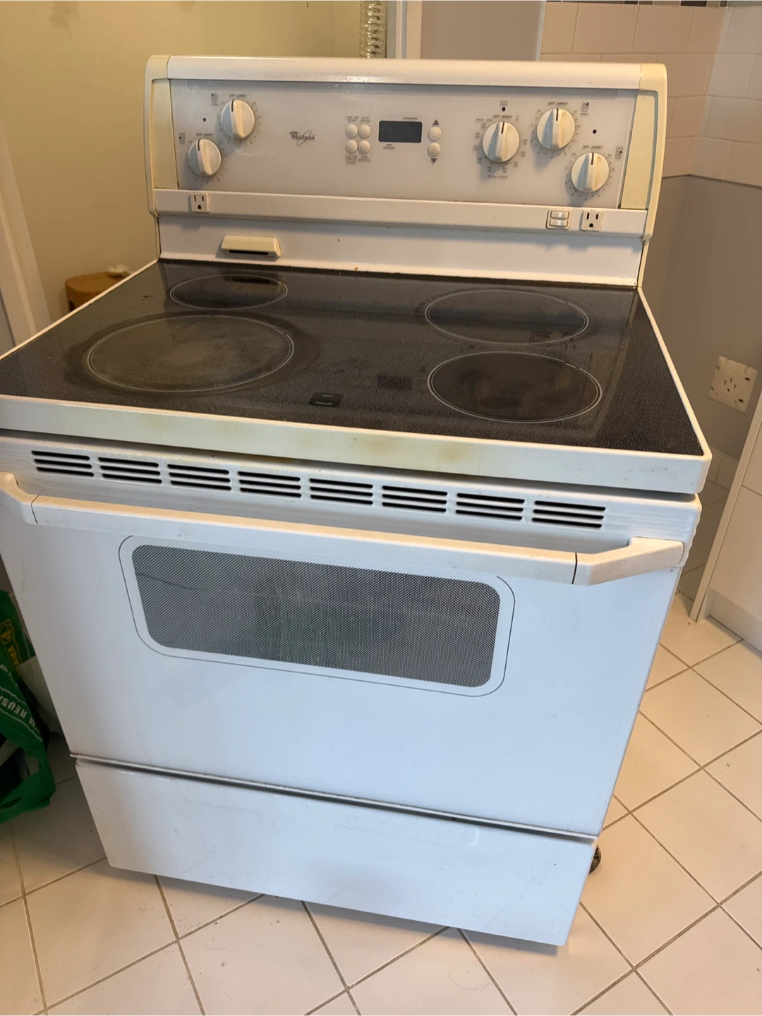 Whirlpool Electric Stove
