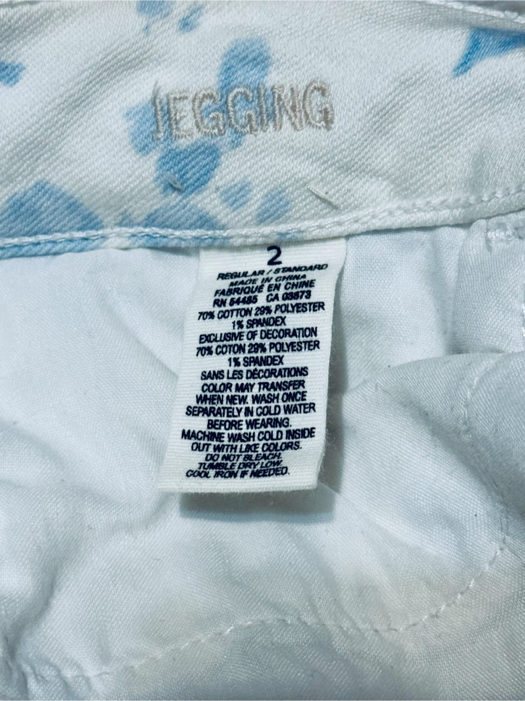 American Eagle Floral Jeggings Size 2 - photo 3