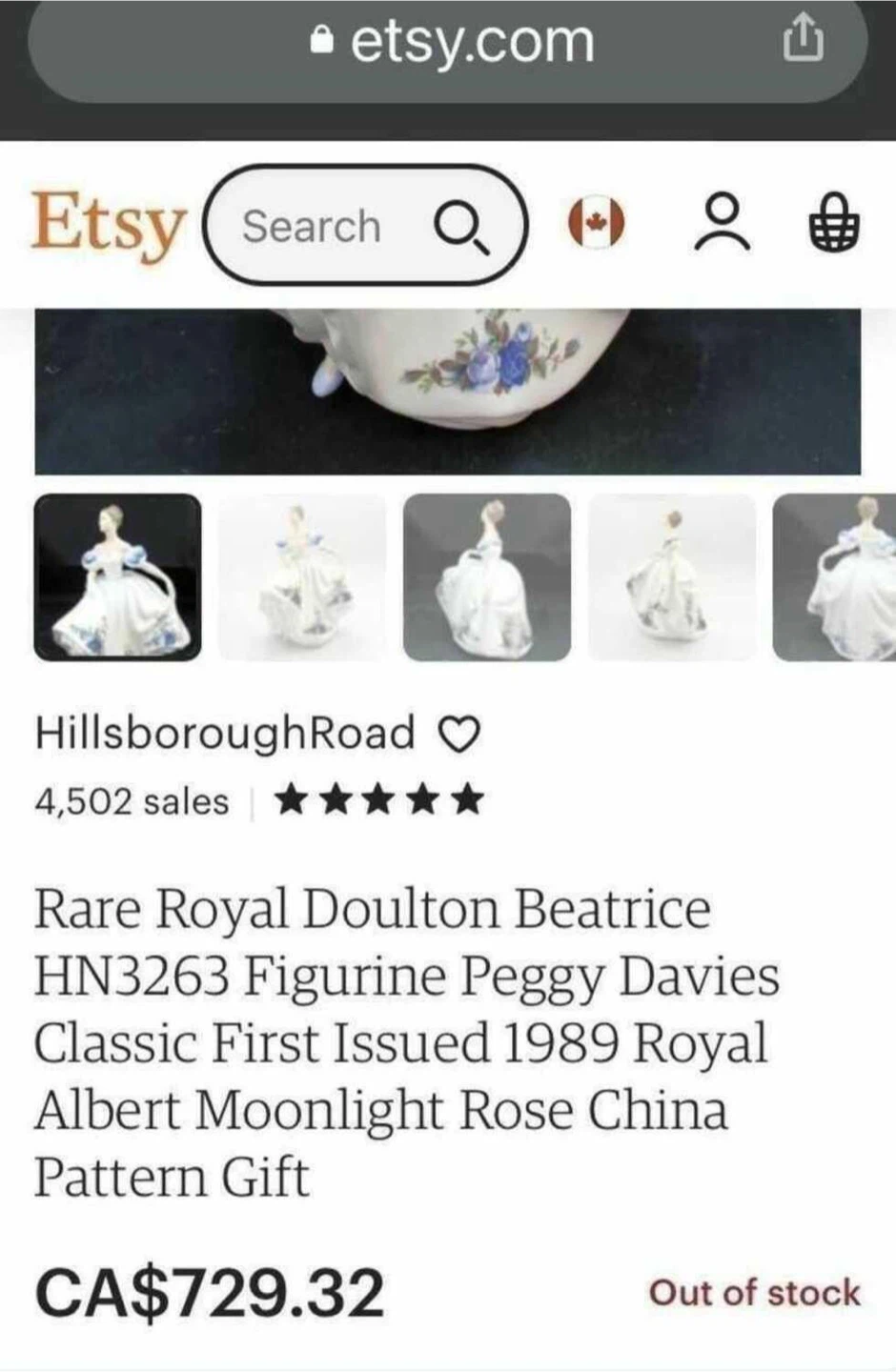 Royal Doulton Beatrice HN3263 Figurine - photo 5