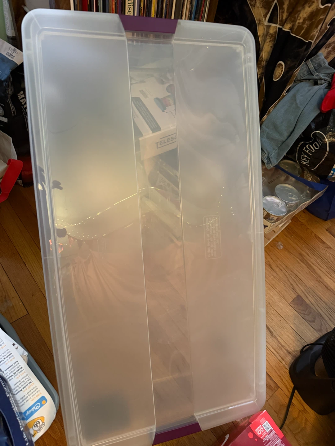 Sterilite Clear Storage Bin