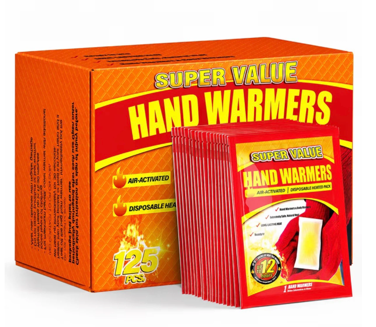 125 Pcs Hand Warmers