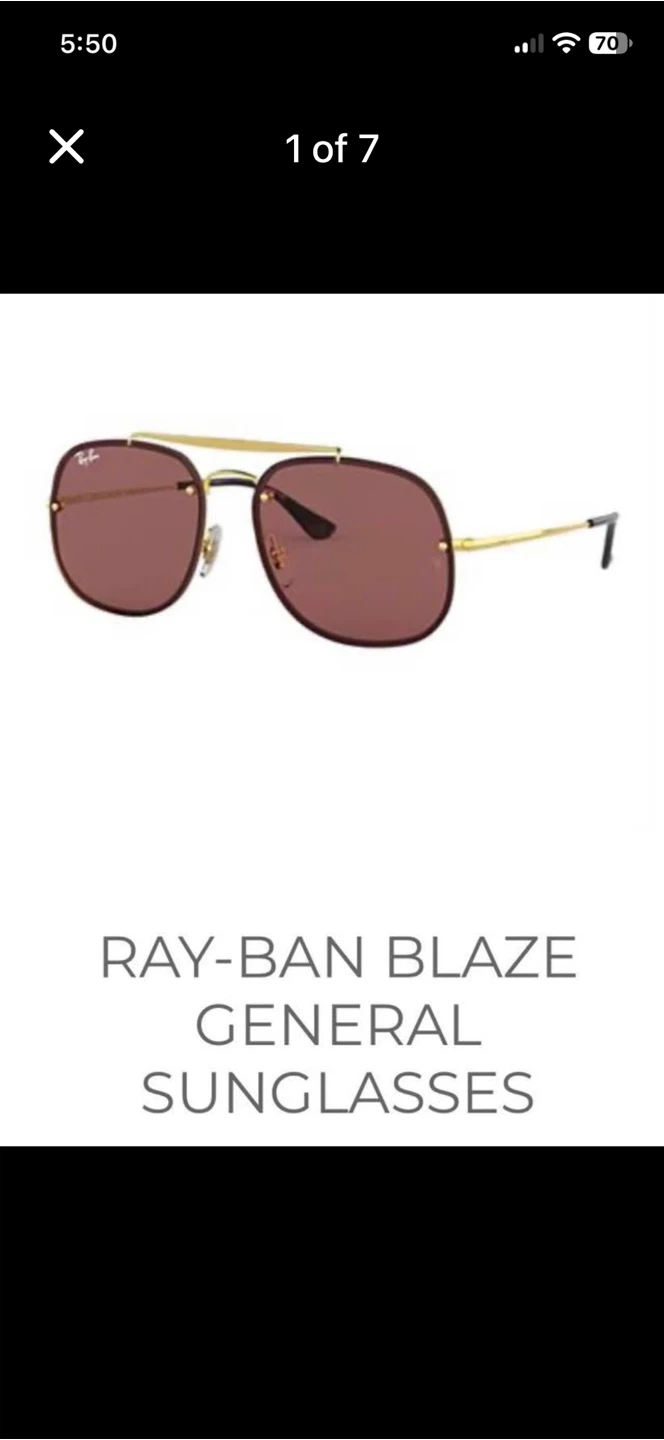 Ray-Ban Blaze General Sunglasses - photo 3