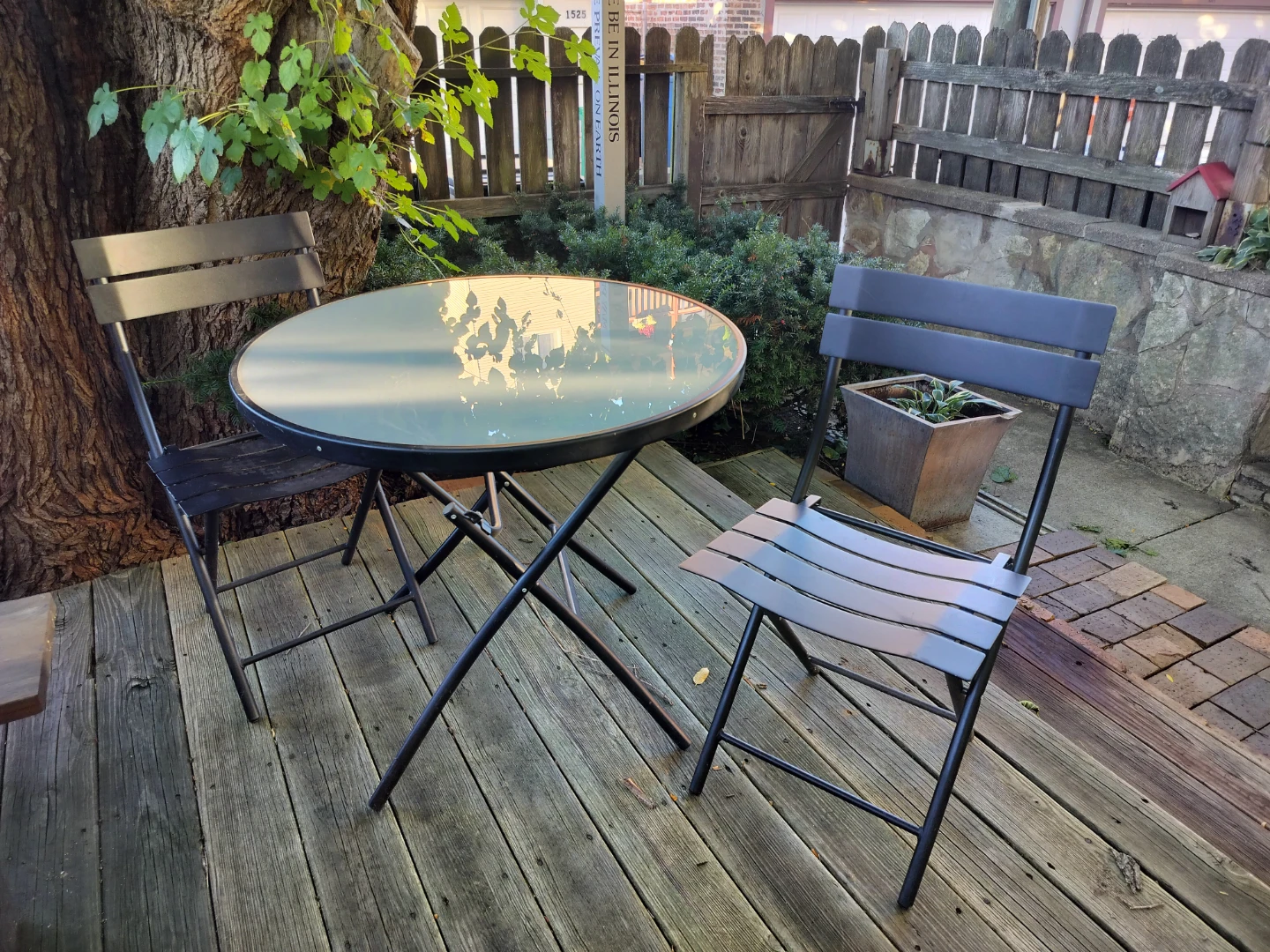3-Piece Outdoor Bistro Set