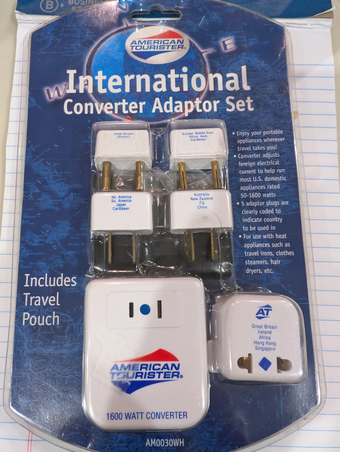 American Tourister International Converter Adaptor Set