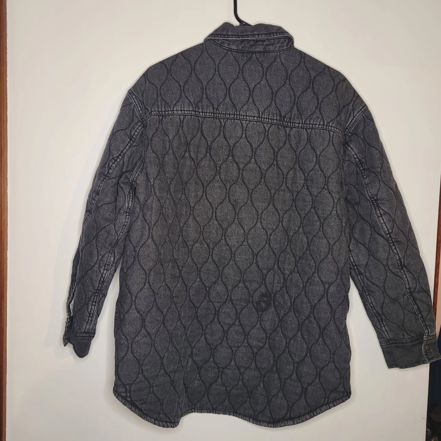 Quilted Denim Jacket - photo 2