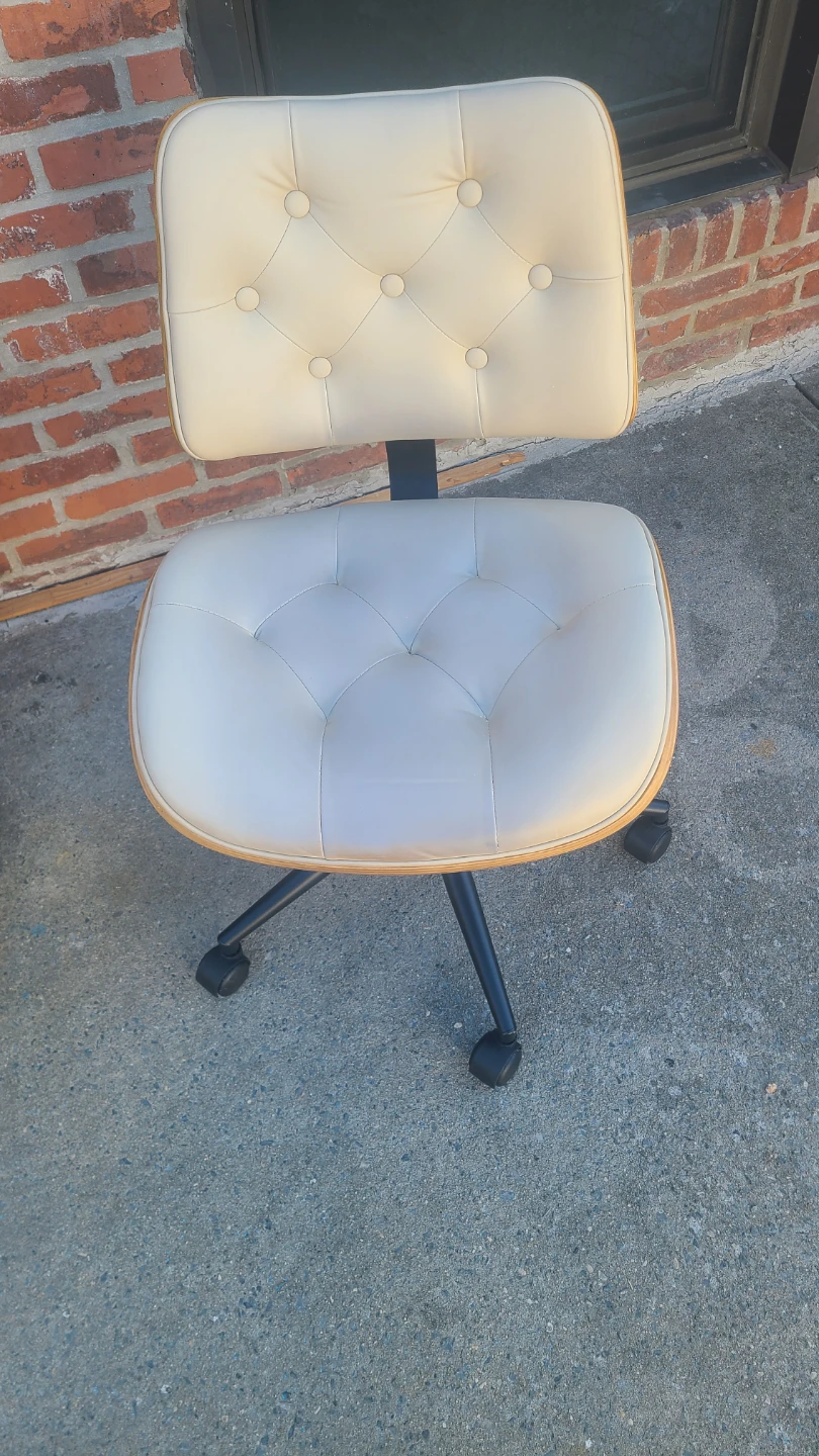 Mid-Century Modern leather  Office Chair - photo 2