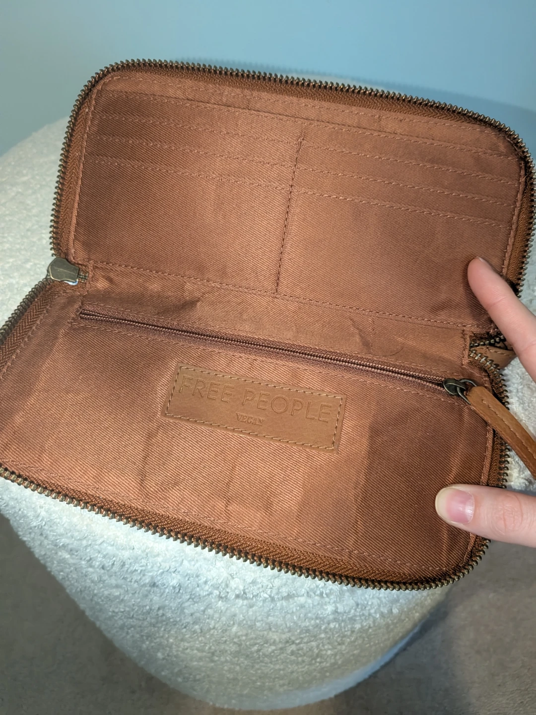 Free People Vegan Leather Wristlet Wallet - photo 2