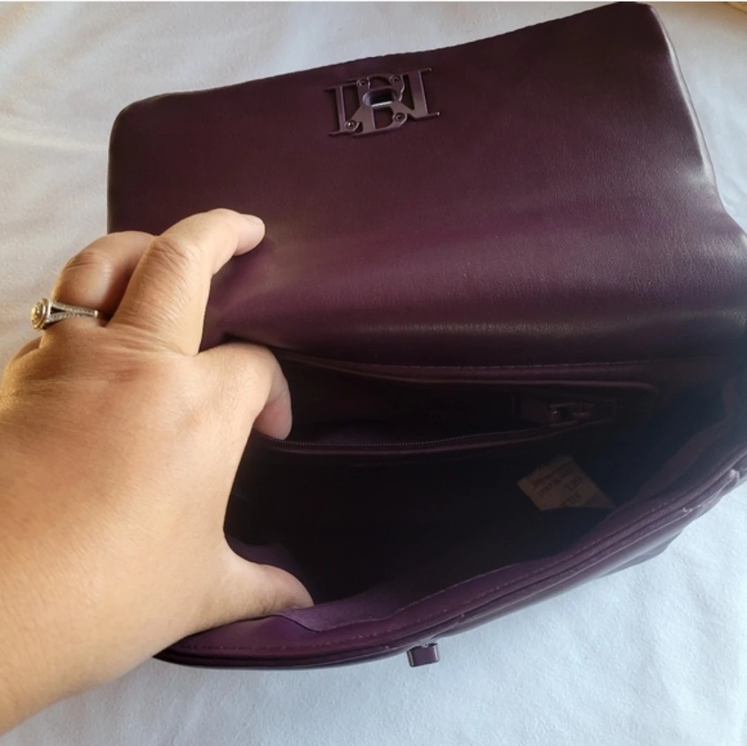 Purple Steve Madden Quilted Handbag - photo 3