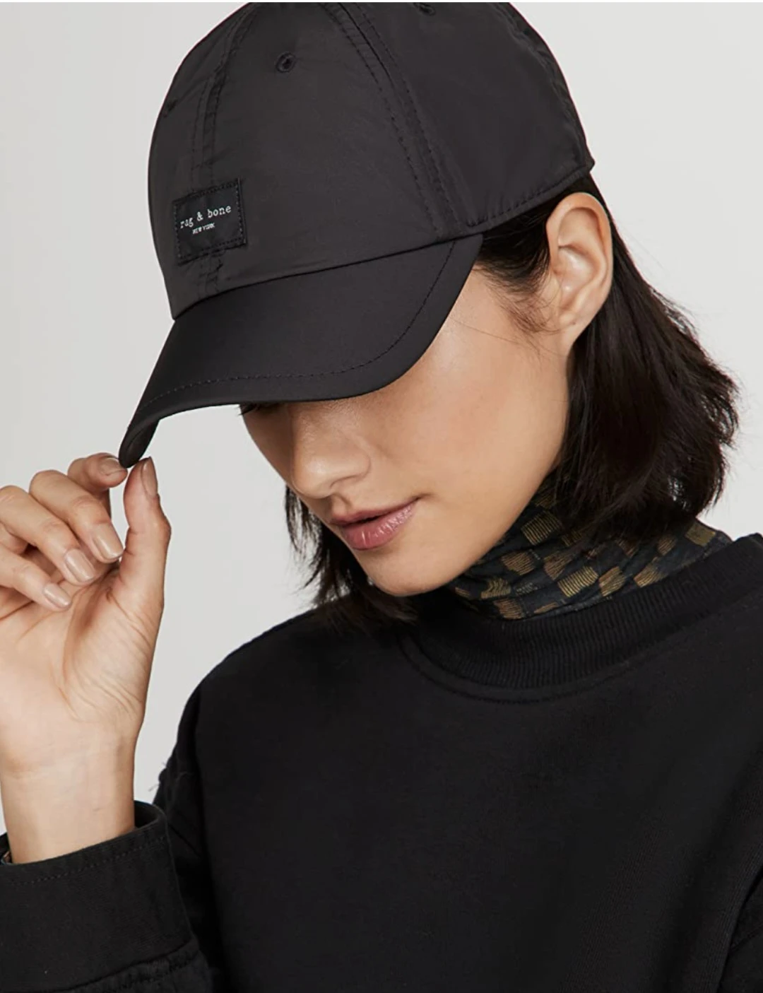 rag & bone New York black baseball cap - photo 5