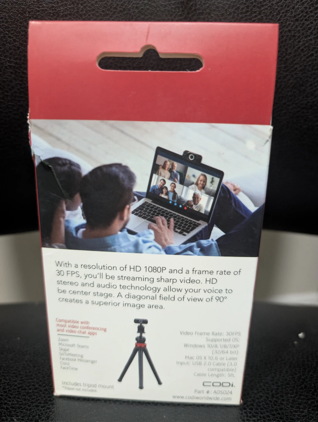 CODi Aquila HD 1080P Live Streaming Webcam - photo 3