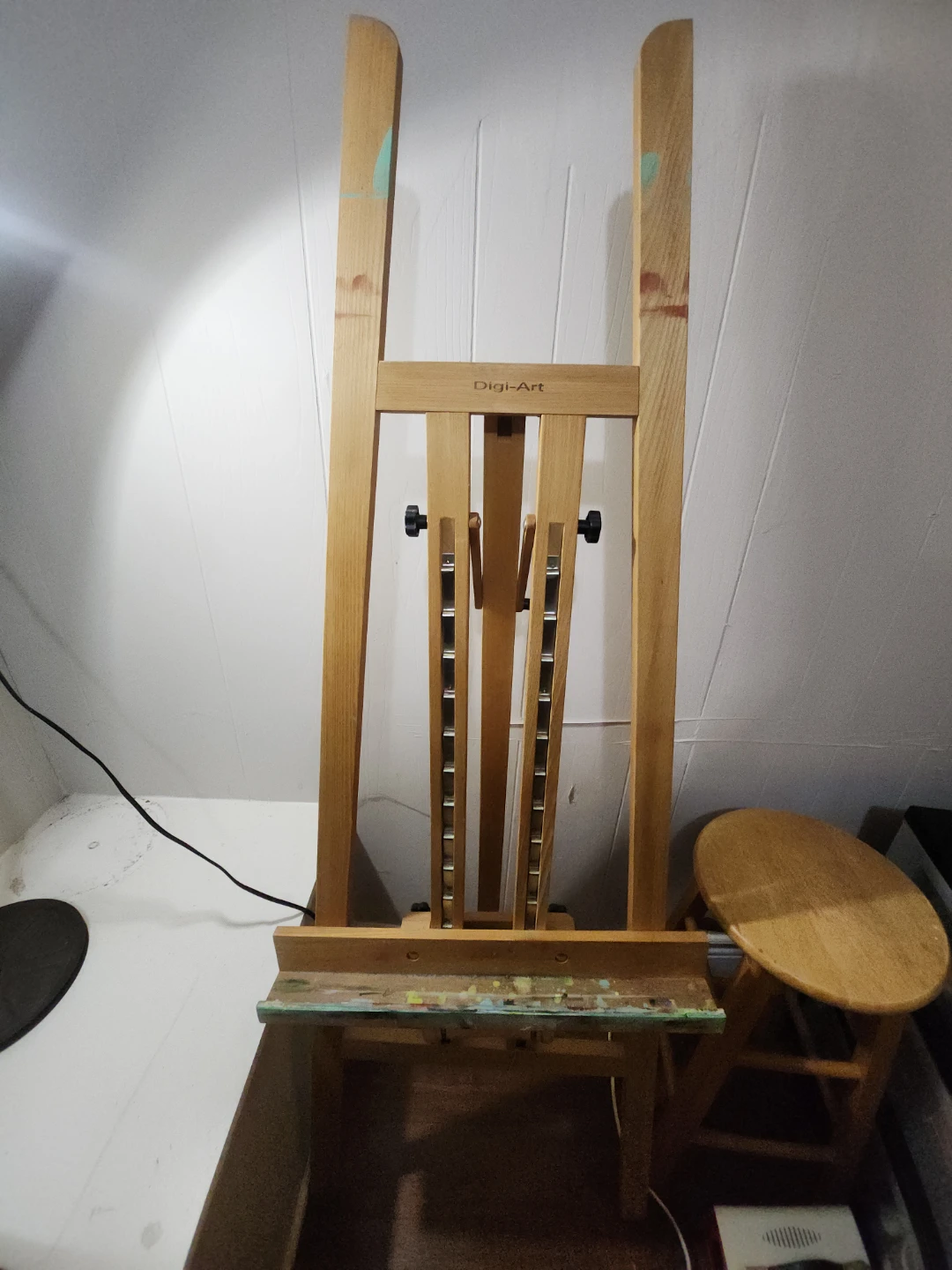 Digi-Art Wooden Artist Easel with Board