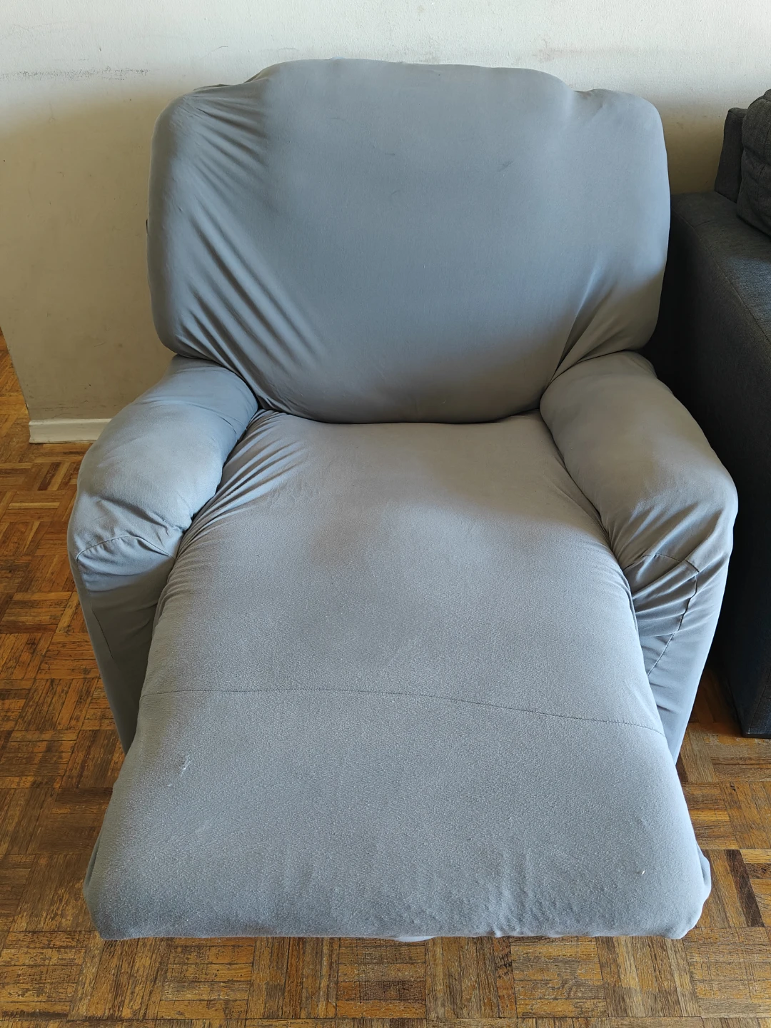 Grey Recliner Armchair