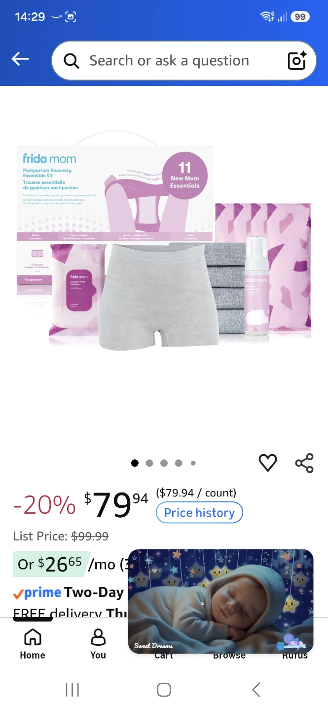 Frida Mom Postpartum Recovery Essentials Kit
