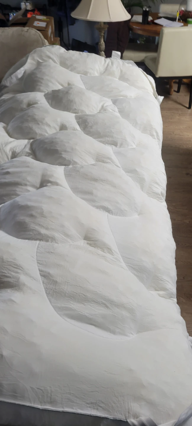 Twin White Mattress Topper great condition