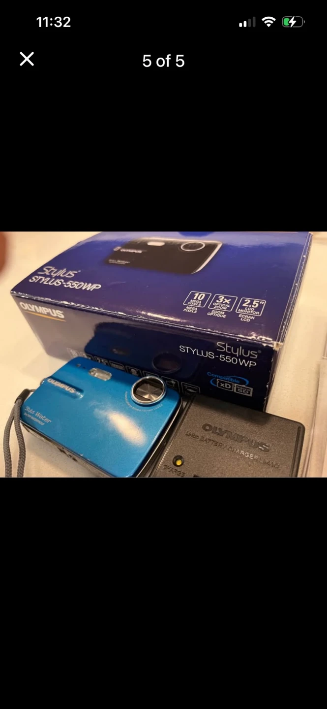 Olympus Stylus-550WP Waterproof Digital Camera