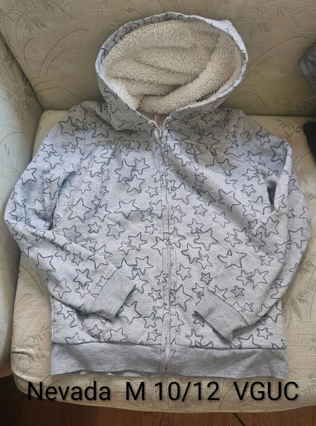 Girls Nevada Sherpa Fall Jacket Size 10/12