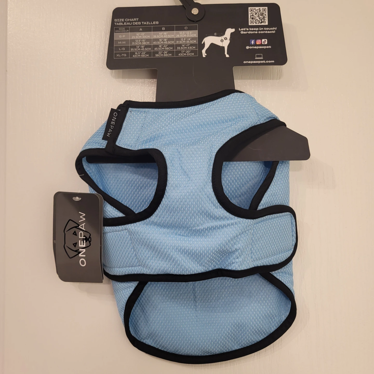 ONEPAW Blue Cooling Vest for Dogs - photo 2
