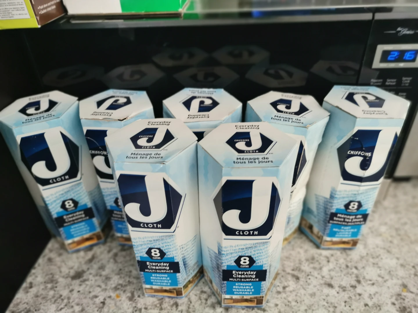 7 boxes J-Cloth Everyday Cleaning Multi-Surface Cloths