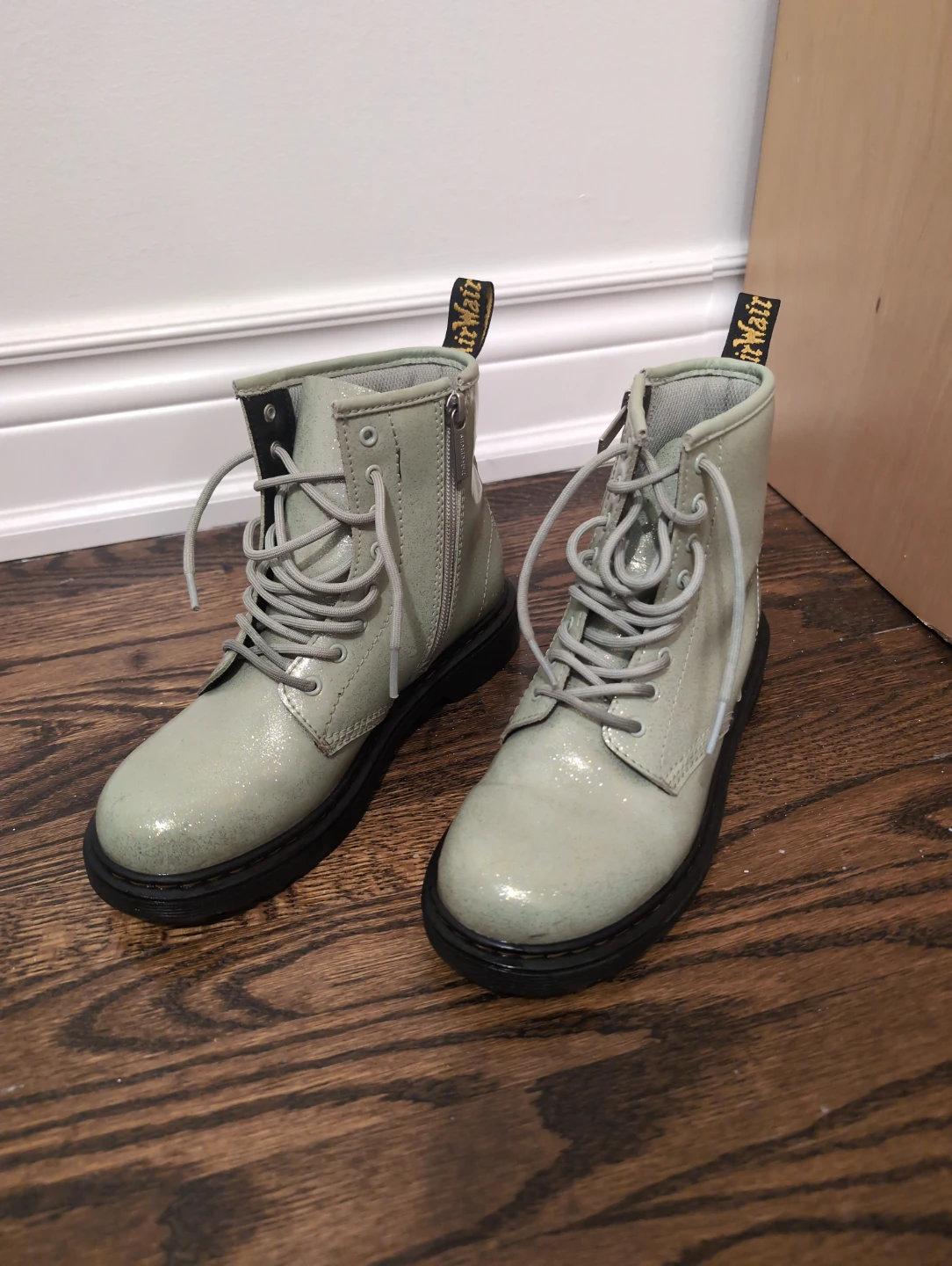 Dr. Martens Girls Glitter Boots