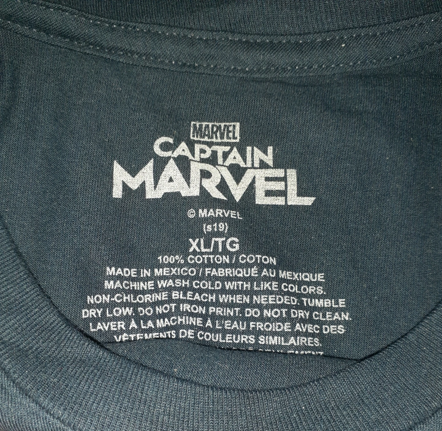 Captain Marvel Graphic T-Shirt XL - photo 2