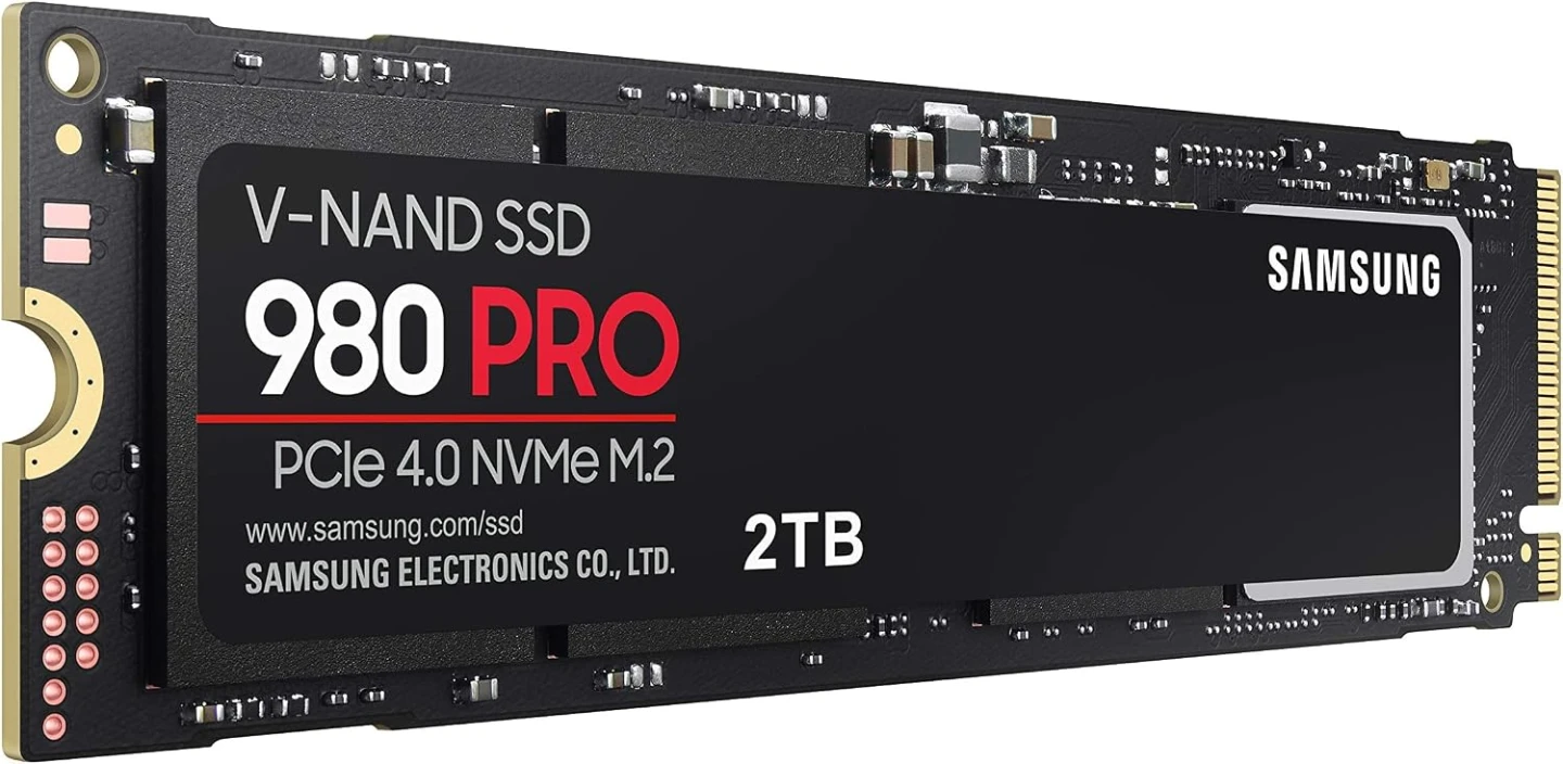 Samsung 980 PRO SSD 2TB PCIe NVMe Gen 4 Gaming M.2 Internal - photo 2
