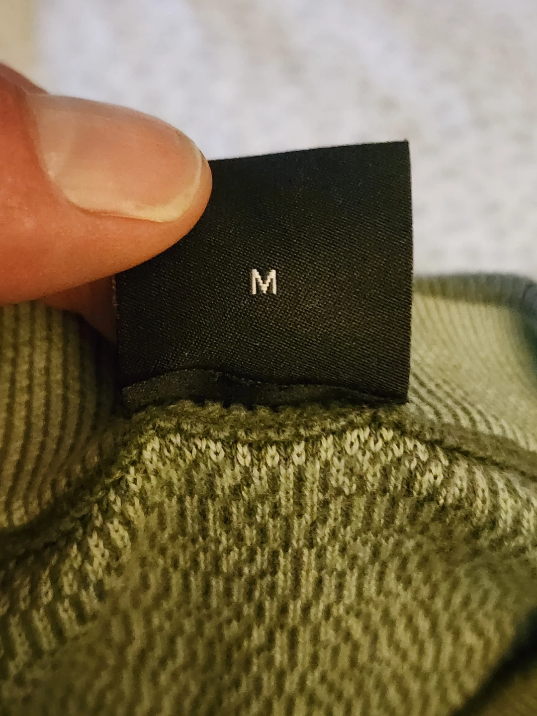 BOSS Hugo Boss Wool/Cotton Knit Sweater - Green - photo 3