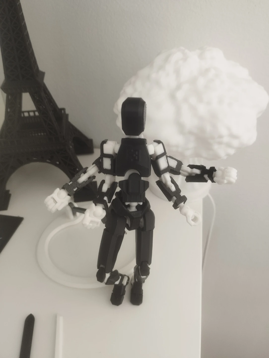 3D Printed Articulated Action Figure dummy 13 - photo 5