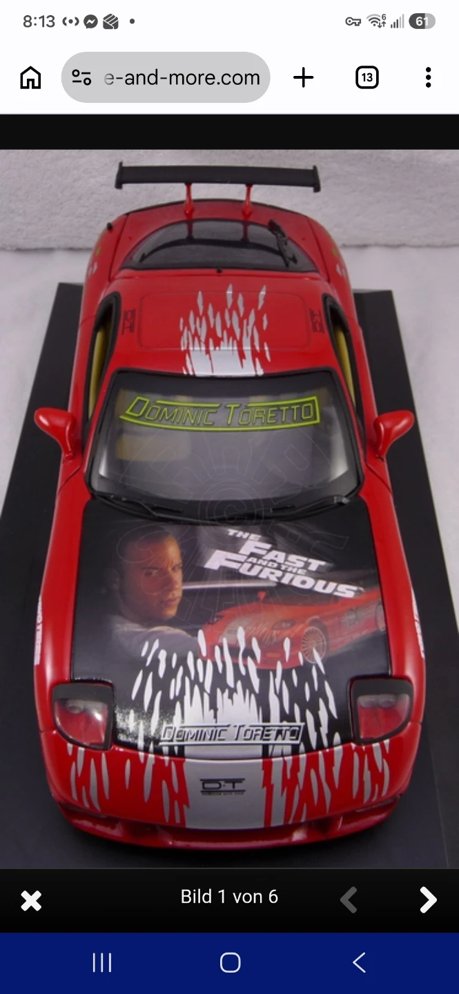 Looking for Rare Fast and Furious 1:18 model cars - photo 5