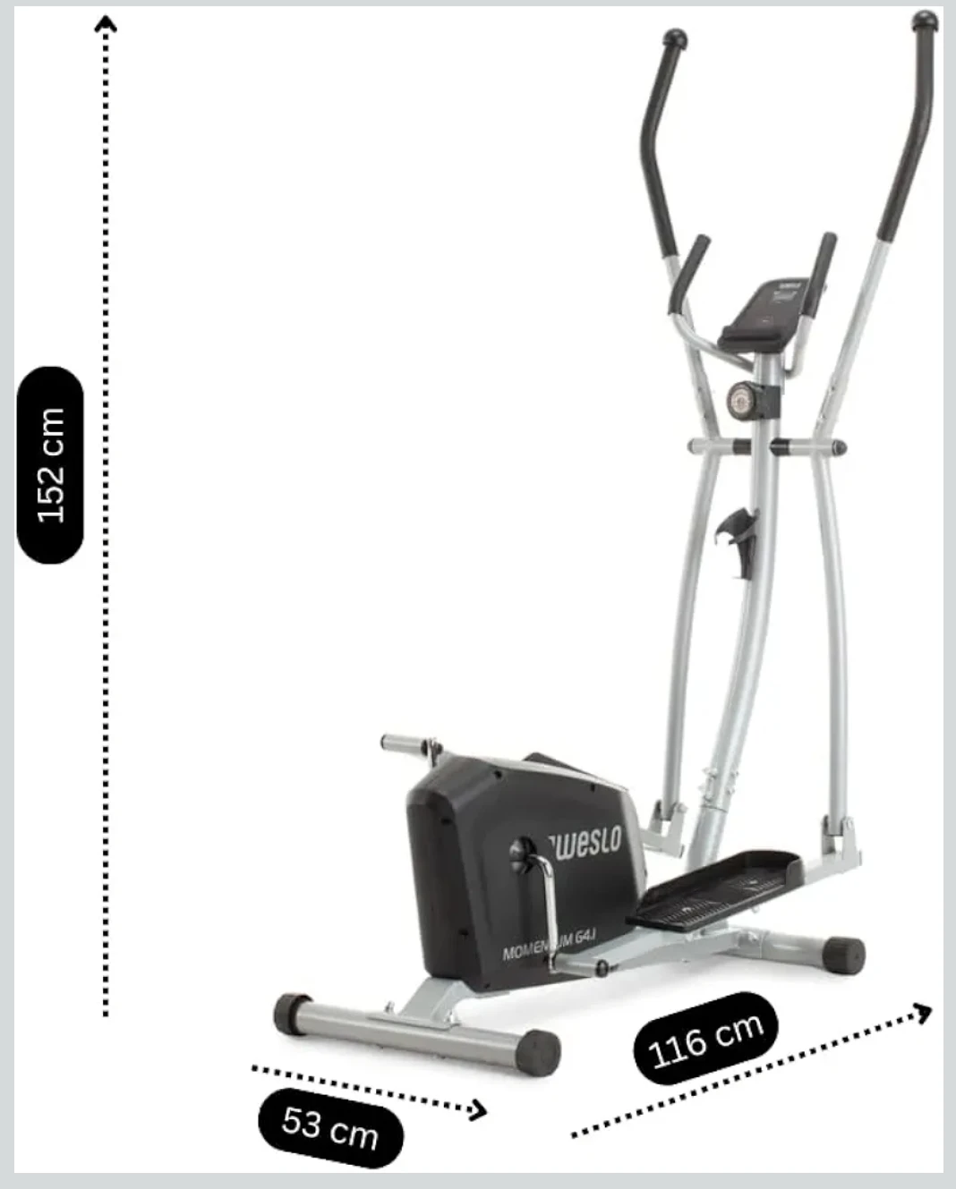 Weslo Momentum G4.1 Elliptical - photo 3