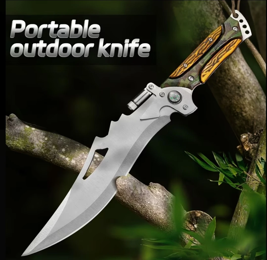 Portable Outdoor Camping Knife with Sheath