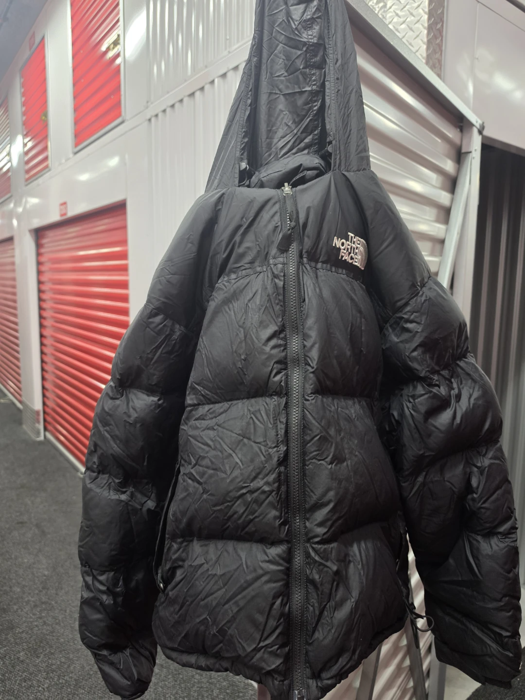 The North Face Puffer Jacket - Black, Men's Large - photo 3