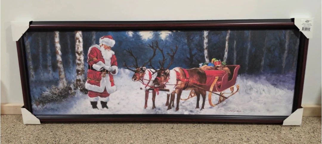 Christmas Wall Art Print -  made in canada