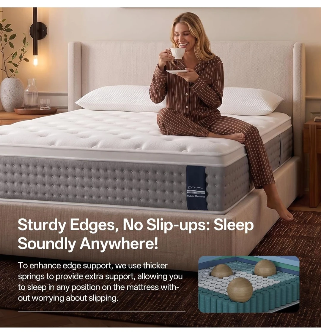 Queen Hybrid Mattress 12 Inch - photo 4