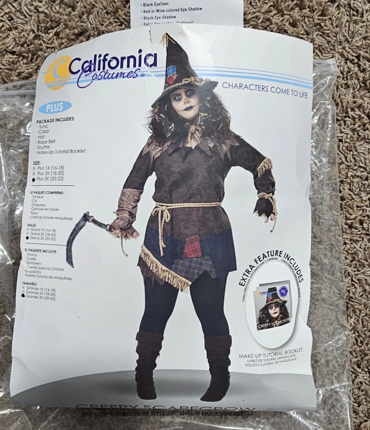 Scarecrow costume