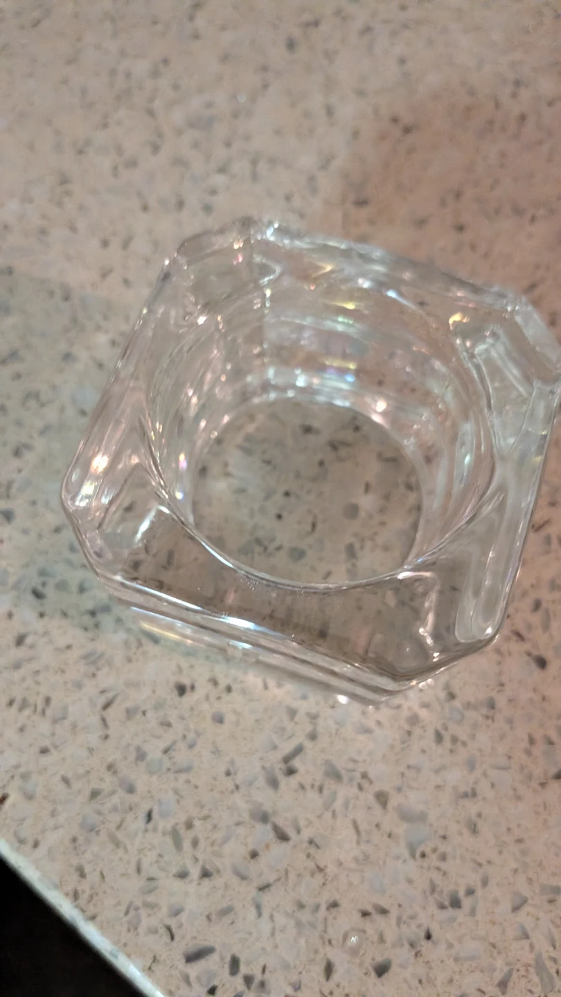Set of 3 Glass Candle Holders - photo 2