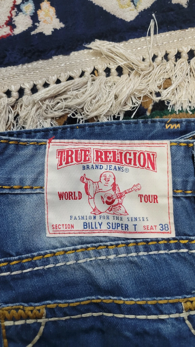 True Religion Billy Super T Jeans Size 38 - photo 4