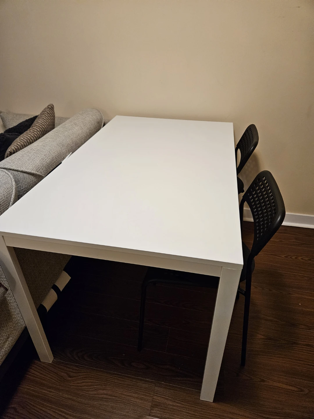 IKEA MELLTORP Table and Two Chairs